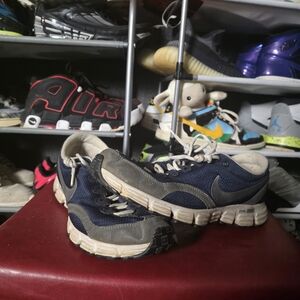 🔥 Nike Dual Fusion Navy Blue and Gray Athletic Running Shoes Size 11